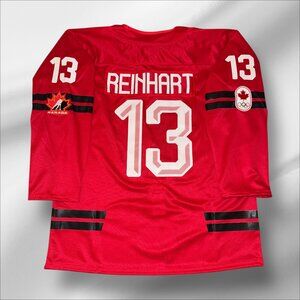 SAM REINHART TEAM CANADA 2026 OLYMPIC JERSEY SIZE LARGE BRAND NEW!!